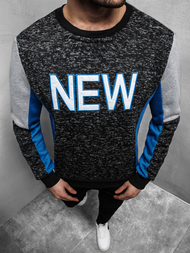 Bluza męska czarna OZONEE JS/KS1908Z