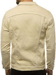 Куртка чоловіча джинсова Бежева OZONEE G/620