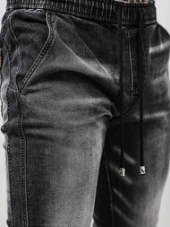 Чоловічі джинси джоггери Чорнi OZONEE NB/MP0118N