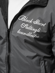 Чоловіча двостороння куртка графіт/чорна OZONEE JS/84M3038/392