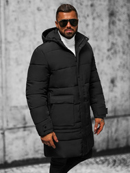 Kurtka męska pikowana czarna OZONEE JS/31M5011