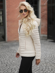 Куртка жіноча kремовий OZONEE JS/11Z8228Z