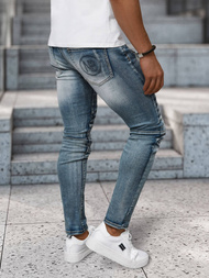 Spodnie jeansowe męskie niebieskie OZONEE NB/MP0094BSZ