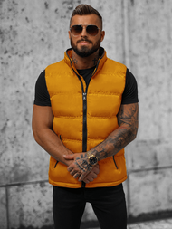 Kamizelka męska pikowana żółta OZONEE N/7131Z