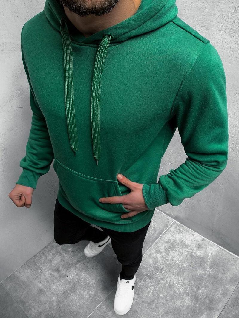 Толстовка чоловіча Зелена OZONEE JS/Y10110