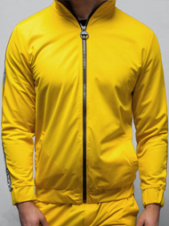 Bluza męska rozpinana żółta OZONEE B/10017