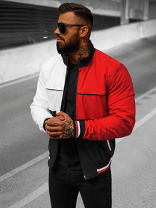 Kurtka męska czarna OZONEE JS/84M3003/392