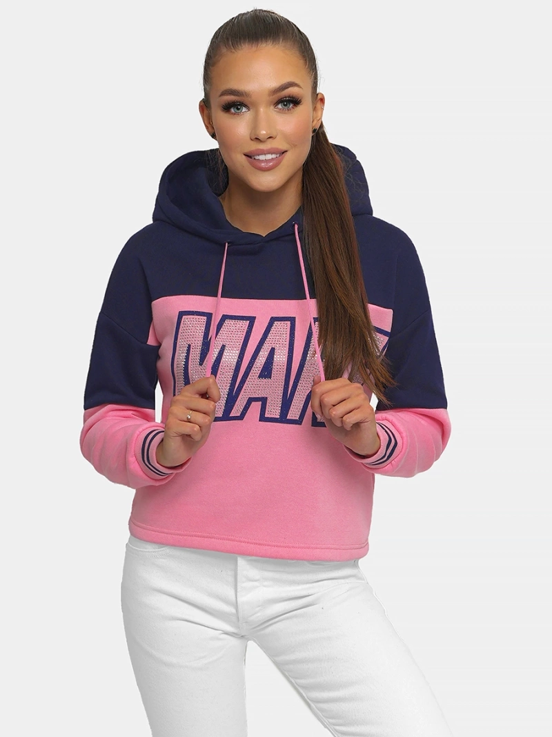 Жіноча Толстовка Рожева OZONEE JS/B26024