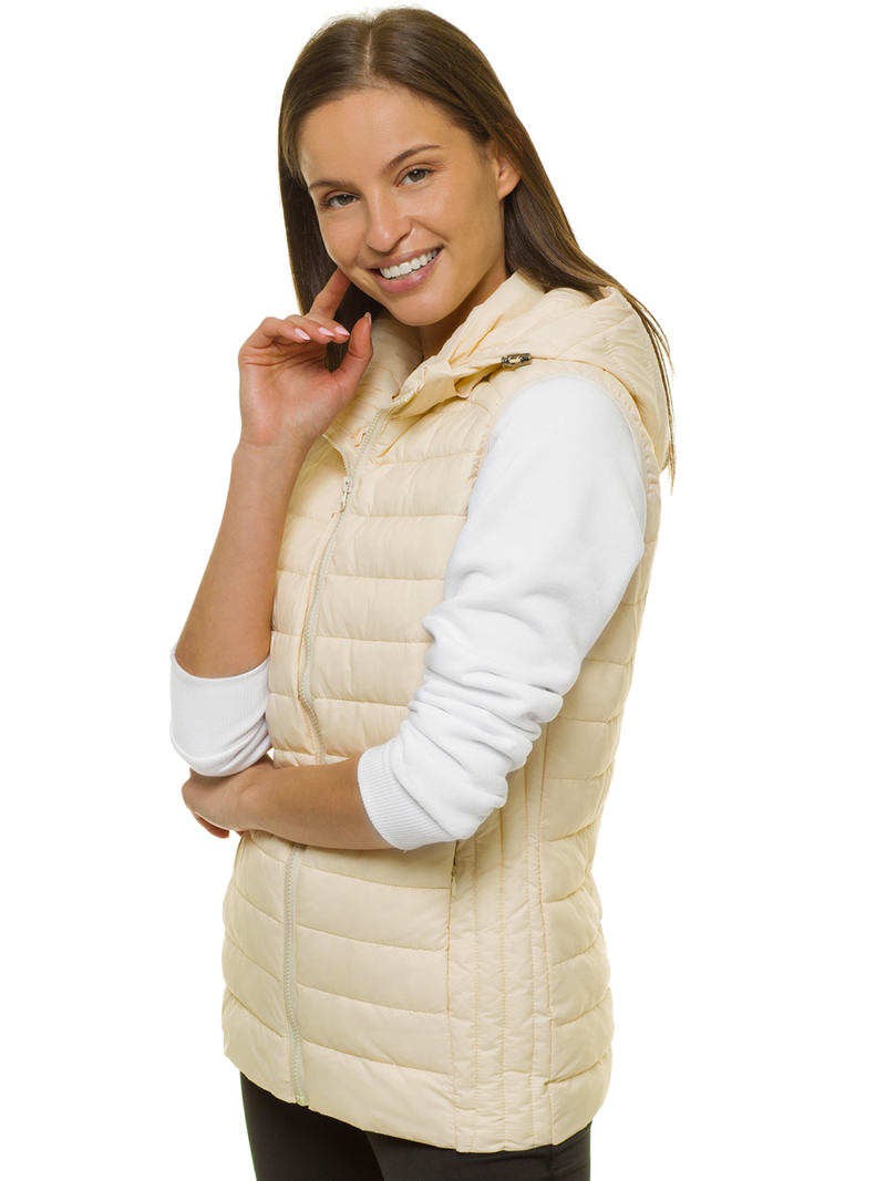 Жилет Толстовка Кремова OZONEE JS/M23039/57