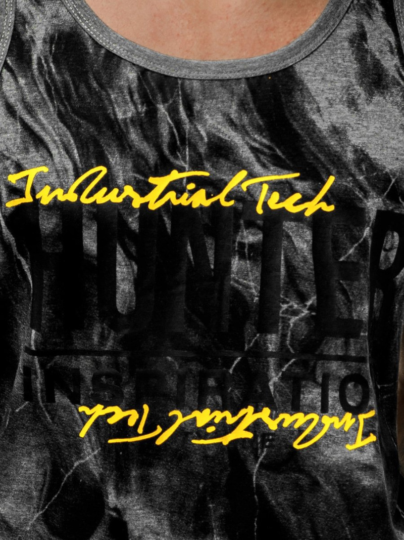 Футболка чоловіча графіт OZONEE JS/SS11033