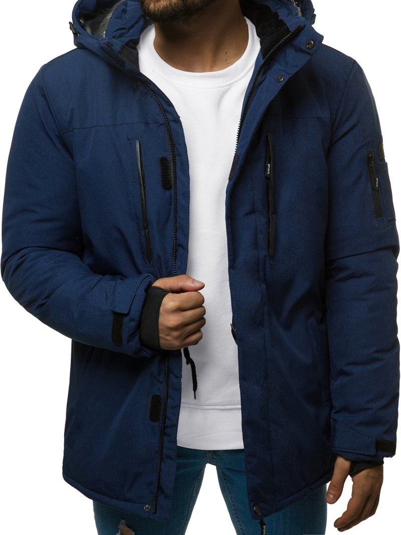 Kurtka zimowa męska granatowa OZONEE O/9805