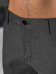 Шорти джинові чоловічі Графітові OZONEE DJ/4400