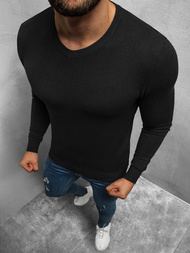 Sweter męski czarny OZONEE TMK/YY03/1Z