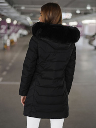 Куртка жіноча чорна OZONEE JS/16M9121/392Z