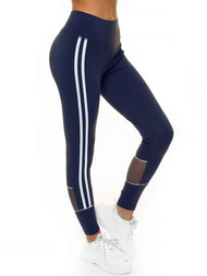 Komplet sportowy dwuczęściowy damski granatowy OZONEE JS/HD070/4