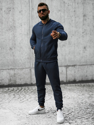 Спортивний костюм чоловічій tемно-cинiй OZONEE JS/8C76/25