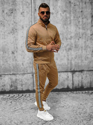 Чоловічий спортивний комплект Бежевий OZONEE O/3A163