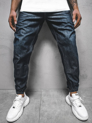 Spodnie męskie jogger ciemno-niebieskie OZONEE O/3891