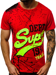 Футболка чоловіча Червоний OZONEE JS/KS1942