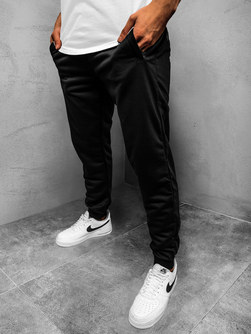 Штани спортивні чоловічі Чорнi OZONEE JS/JLB02/3Z