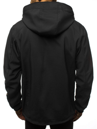 Куртка чоловіча Чорно-помаранчева OZONEE GE/12266