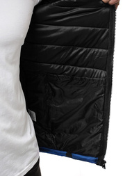 Kurtka męska przejściowa granatowa-moro OZONEE JS/SM80Z