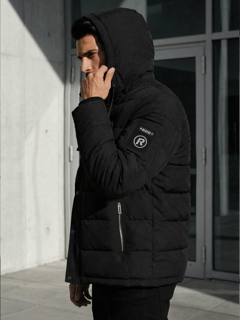 Куртка чоловіча чорна OZONEE JS/31M5077/392