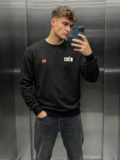 Bluza męska czarna OZONEE JS/65B3917/3Z