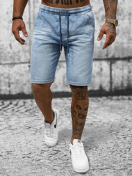 Spodenki męskie jeansowe niebieskie OZONEE NB/MP0267BC