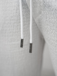 Spodnie dresowe męskie białe OZONEE O/K960SP