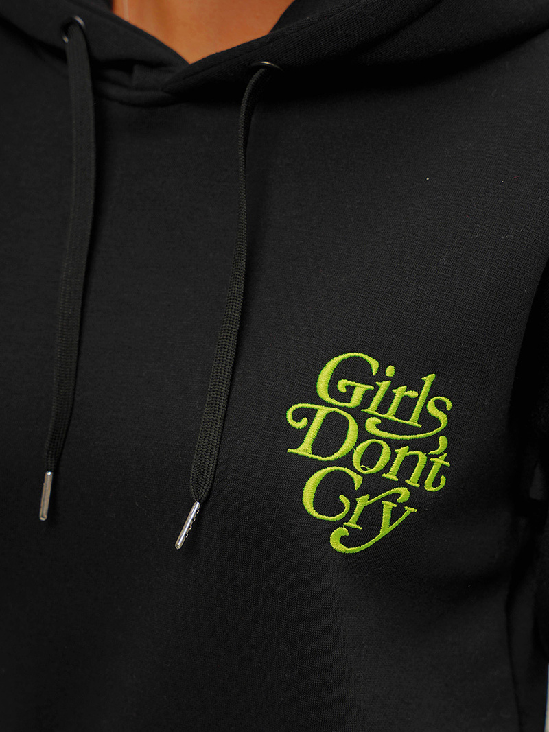 Жіноча Толстовка Чорна OZONEE JS/B26013Z