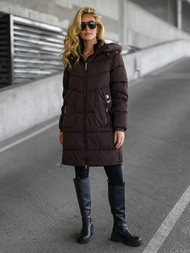 Куртка жіноча шоколад OZONEE JS/16M9302/158