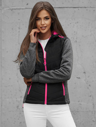 Куртка жіноча Чорна OZONEE JS/KSW4003Z