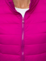 Куртка жіноча фуксія OZONEE JS/M23037/14