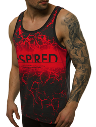 Футболка чоловіча Червона OZONEE JS/SS11050