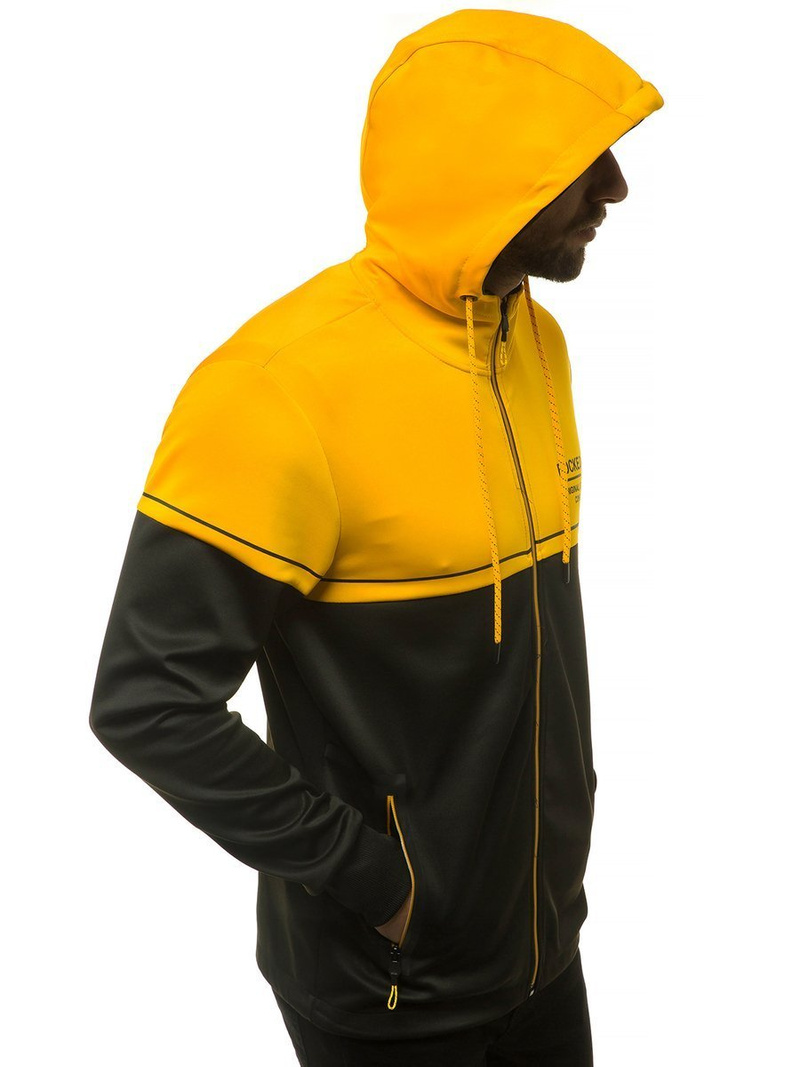 Bluza męska czarna OZONEE JS/DD20122