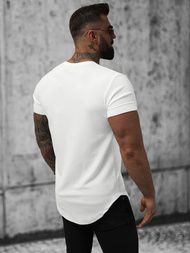 T-Shirt męski biały OZONEE O/P1172