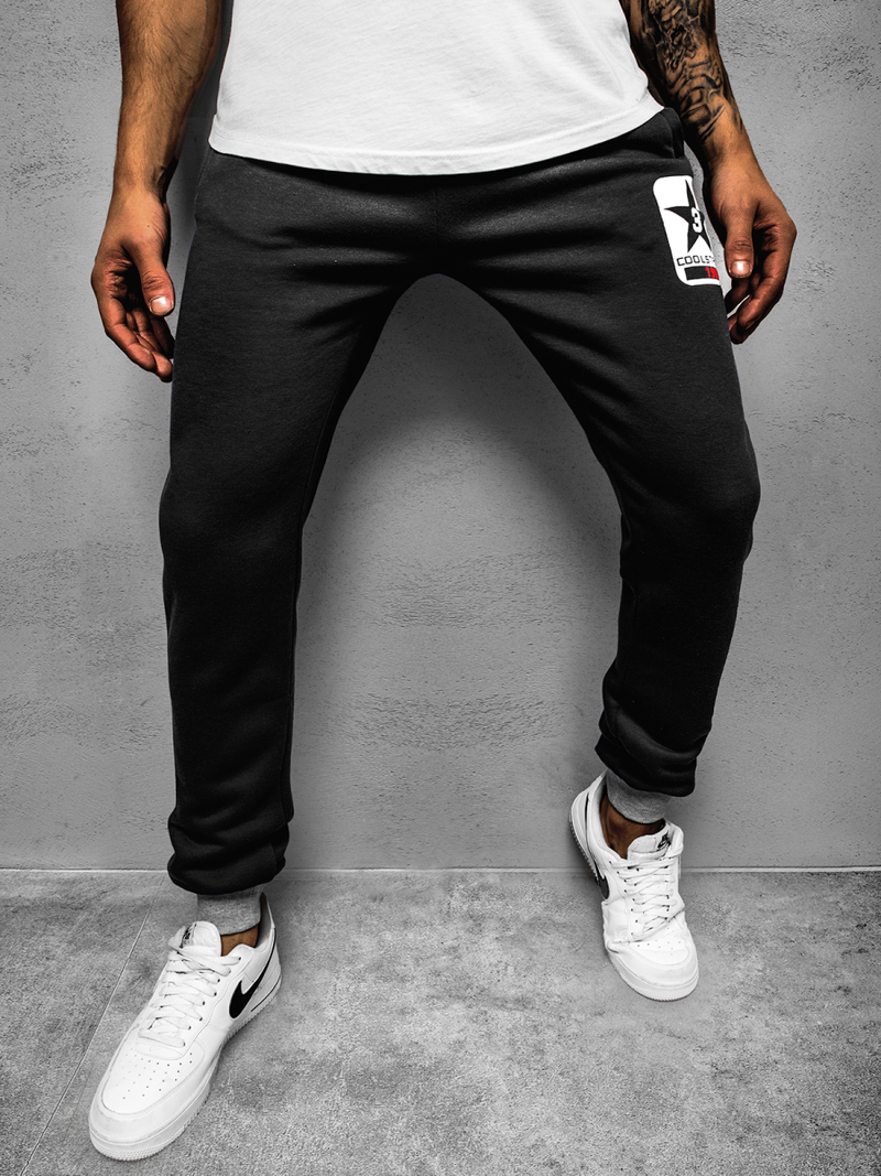 Штани спортивні чоловічі Чорнi OZONEE JS/K10001SP