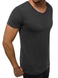 T-Shirt męski grafitowy OZONEE O/2309