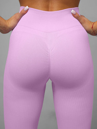 Жіночий спортивний костюм з двох частин світло-фіолетовий OZONEE O/SY2317