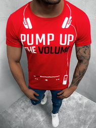 Футболка чоловіча Червона OZONEE O/1171