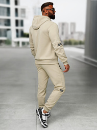 Спортивний костюм чоловічій Бежева OZONEE O/LN11887