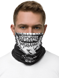 Szalik komin na szyję czarny OZONEE JS/YW05023