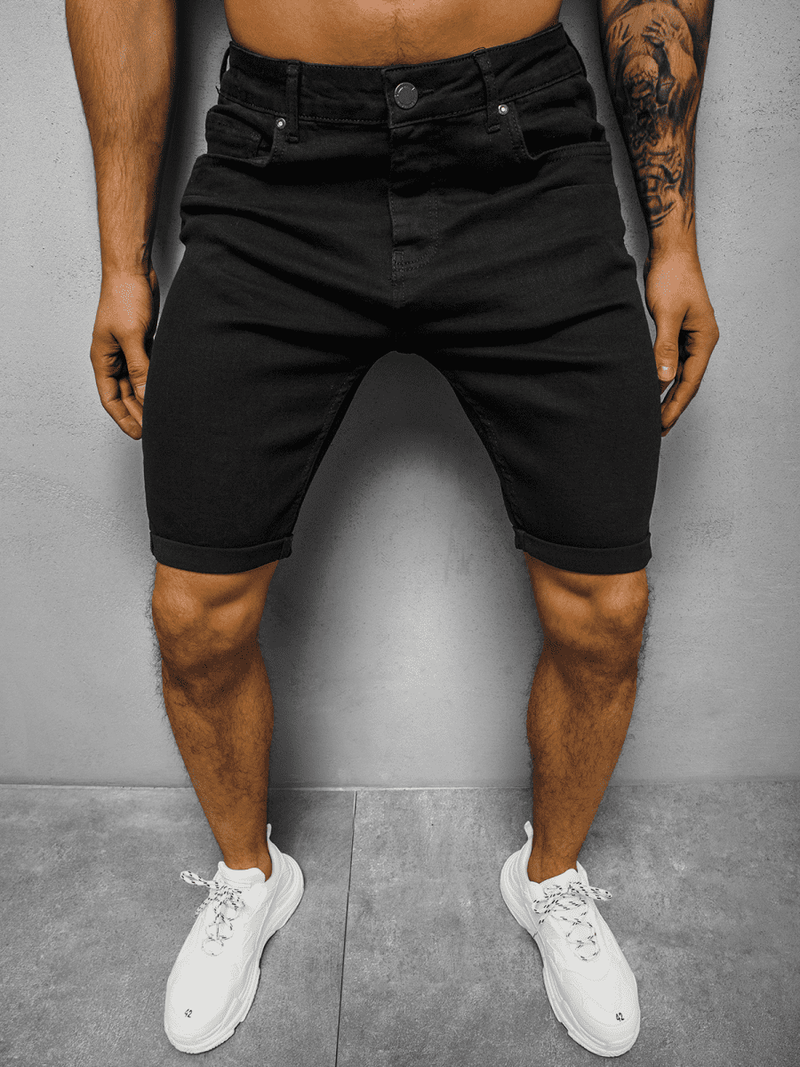 Шорти чоловічі Чорнi OZONEE DR/K139/80