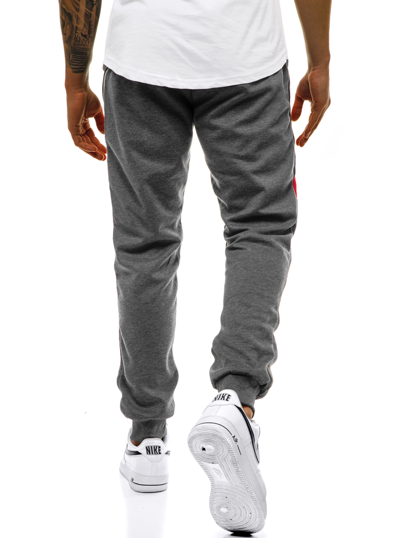 Штани спортивні чоловічі Темно-сірі OZONEE JS/JZ11019