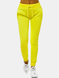 Спортивні штани жіночі Жовті-неон OZONEE JS/CK01/33