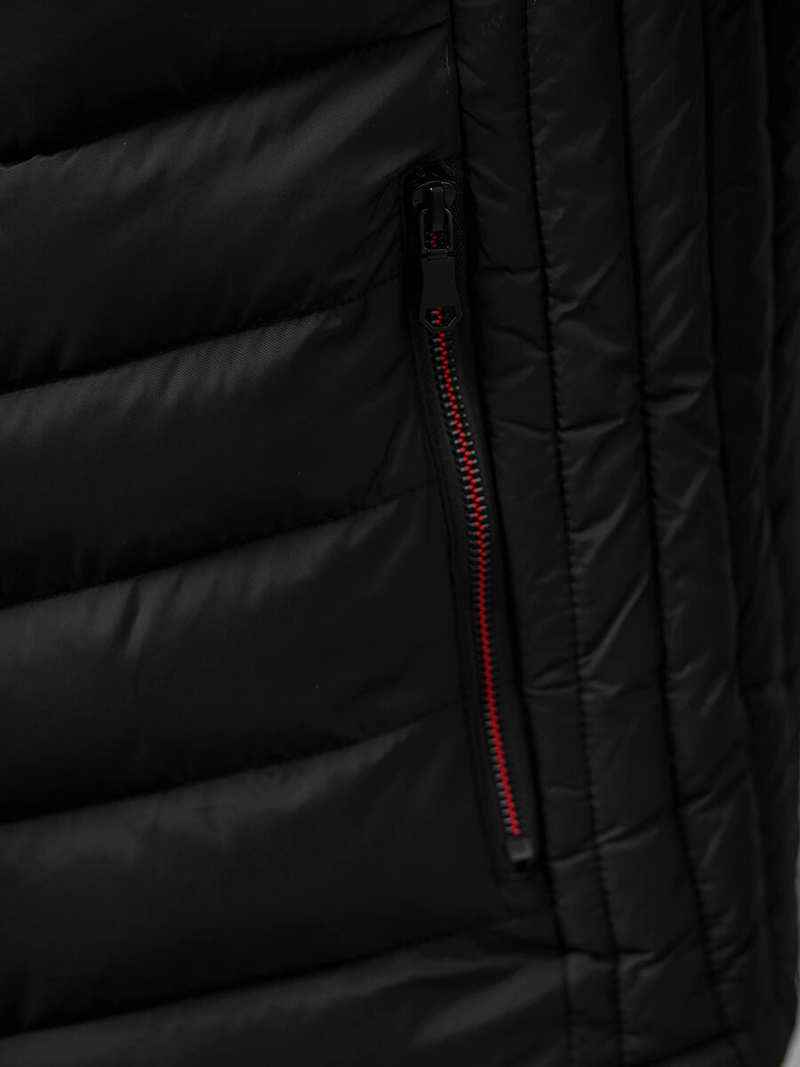 Безрукавка чоловіча Чорна OZONEE N/7133Z