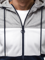 Bluza męska granatowa OZONEE JS/YD88012Z