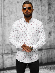 Koszula męska biała OZONEE O/V67