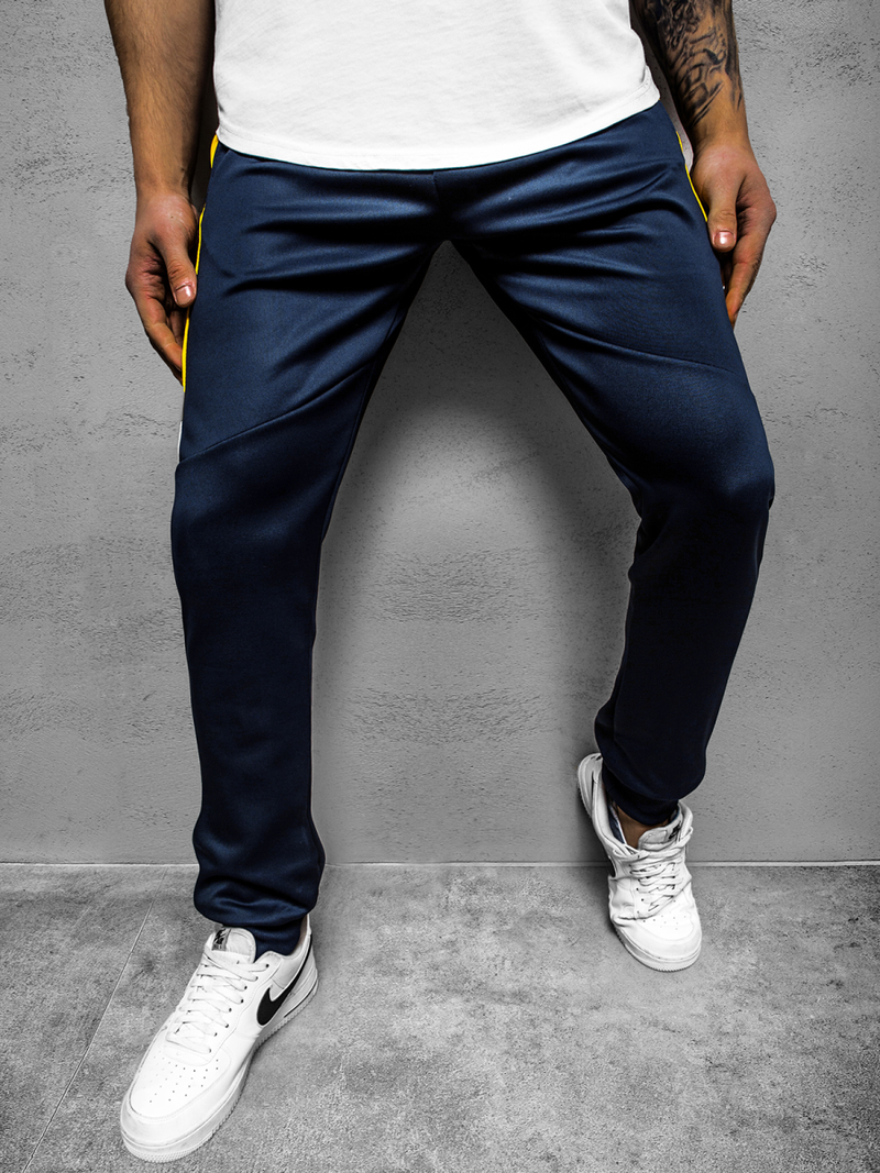 Штани спортивні чоловічі Темно-Синi OZONEE JS/AM117Z